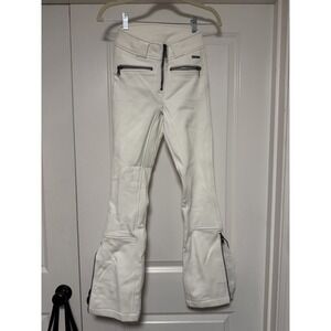MDC Jet Softshell Ski Pants In White, Women's Size 34